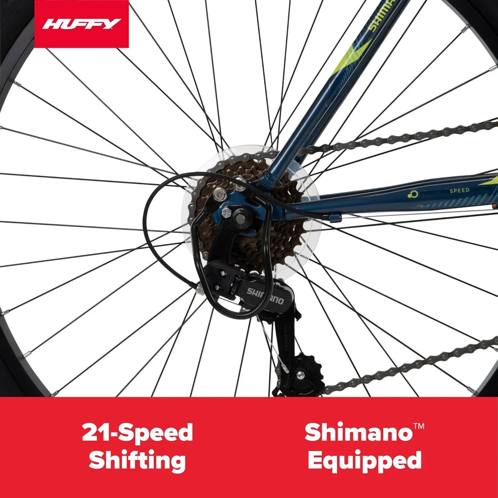 Huffy Stone Mountain Hardtail Mountain Bike for Boys/Girls/Men/Women 20"/24"/26" Sizes