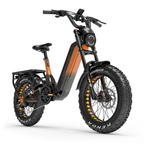 Lankeleisi RX800 Plus 1000W 20" Fatbike Full Suspension Electric Bike 48V 20Ah SUV E-Bike