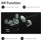2s AR Smart Swim Goggles Anti-fog Swimming Goggles Fitness Tracker That Shows Your Metrics, Compatible with Open Water Mode
