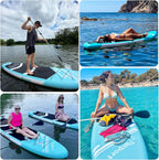 FBSPORT 11' Premium Stand Up Paddle Board Yoga Board with Durable SUP Accessories Carry Bag