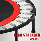 Kanchimi 40" 48" Folding Mini Fitness Indoor Exercise Workout Rebounder Trampoline