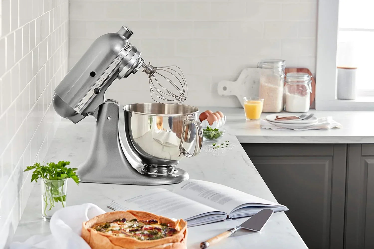 KitchenAid Artisan 5-Quart Tilt-Head Stand Mixer with Pour Flap