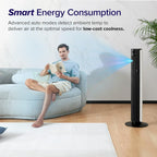 LEVOIT Tower Fan for Bedroom Standing Fan with 28dB Quiet for Sleep Remoter 12H Timer