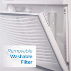 BLACK+DECKER Window Air Conditioner 5000 BTU Cools Up to 150 Square Feet AC Mechanical Controls