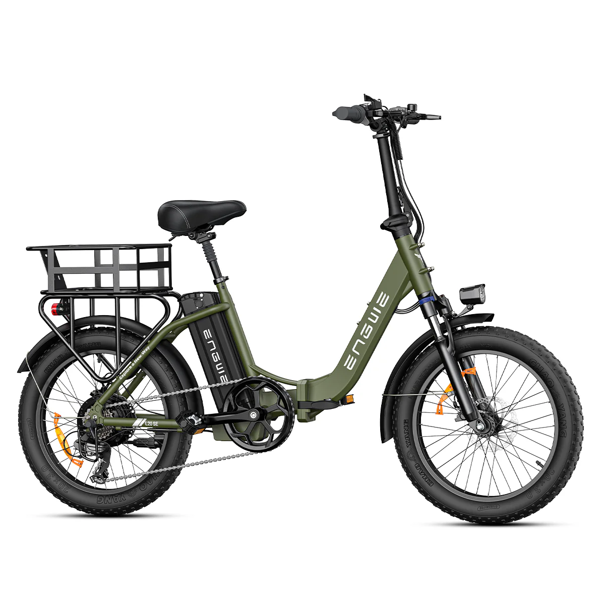 Engwe L20 SE 250W 20" Foldable Electric Bike Trekking E-bike 15.6 Ah Battery E-folding Bike [Pre-Order]