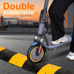 Electric Scooter 350W/500W Powerful Motor 8.5"/10" Solid Tires 19/22Mph 28/21/12 Miles Range