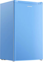 Upstreman 3.2 Cu.Ft Mini Fridge Freezer Single Door Fridge Dorm Fridge Adjustable Thermostat