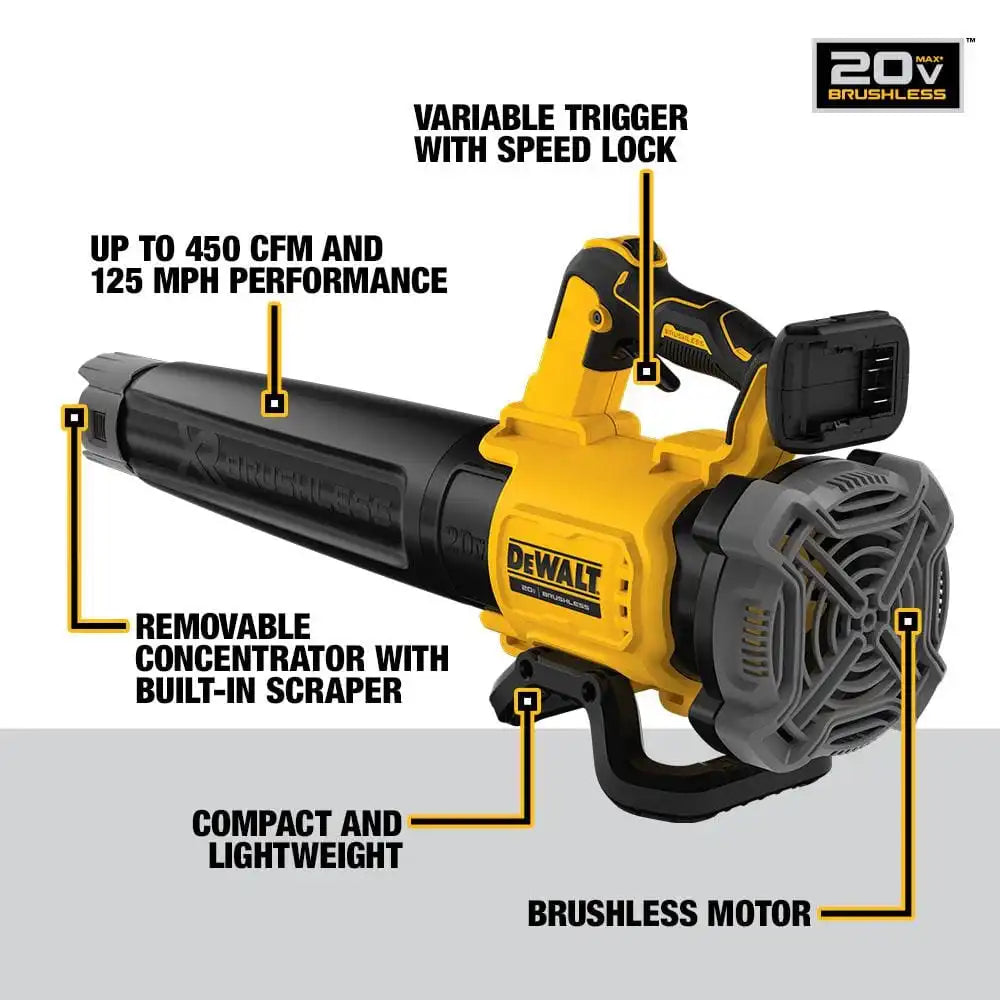 DW 20V MAX Cordless Battery Powered String Trimmer & Leaf Blower Combo