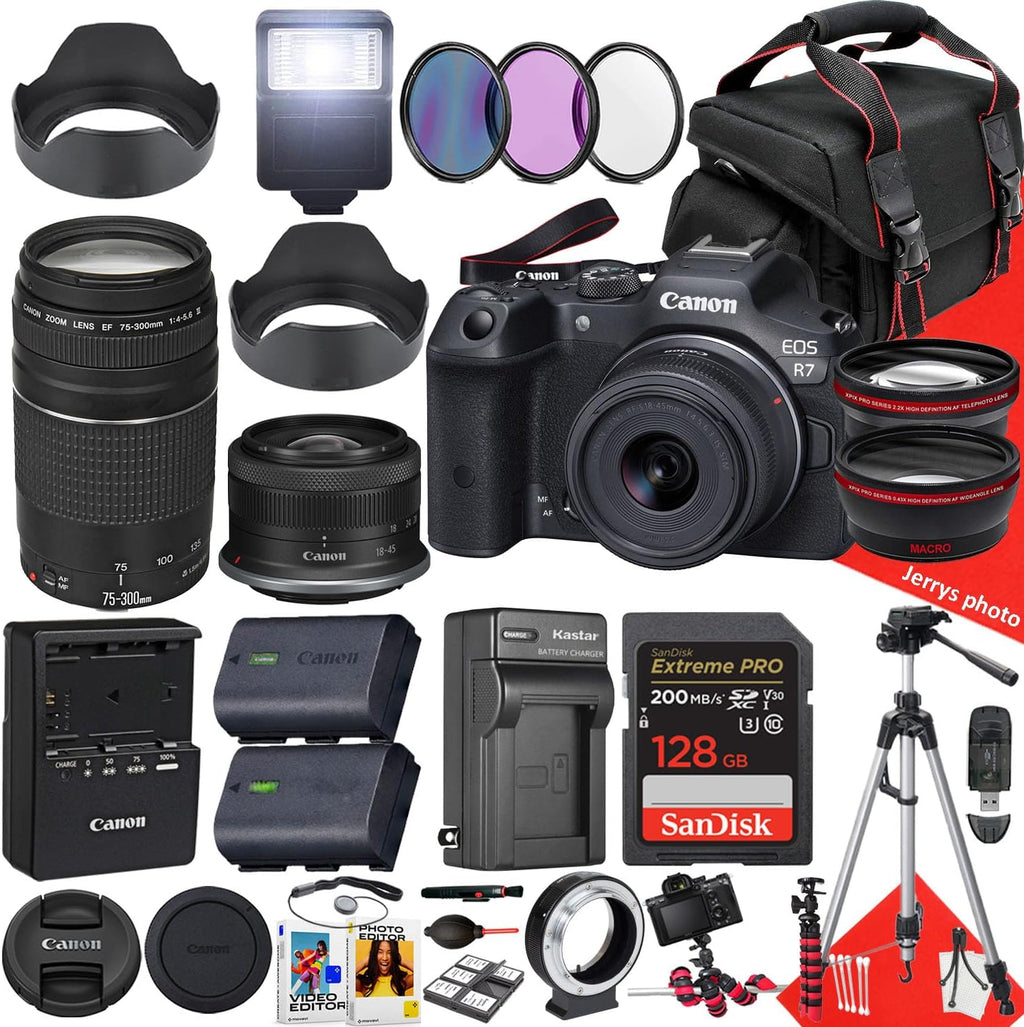 Canon EOS R7 APS-C Mirrorless Camera 32.5MP 4K