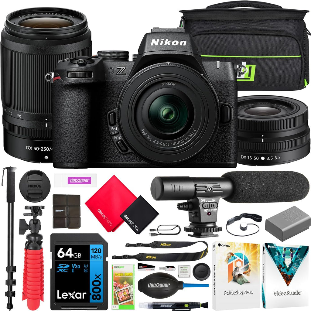 Nikon Z50 II APS-C Mirrorless Camera 4K DX