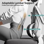 Office Chair Ergonomic Desk Chair, 330 lbs Home Mesh Desk Chair with Wheels, Comfortable Gaming Chair, High Back Office Chair