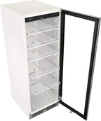 EdgeStar VBM101 22" Wide 10.1 Cu. Ft. Commercial Beverage Merchandiser ?C Stainless Steel, Temp Alarm, Reversible Door