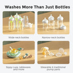 Momcozy KleanPal Pro Baby Bottle Washer, Sterilizer & Dryer - All-in-One Cleaning Machine for Bottles, Pump Parts & Baby Essentials