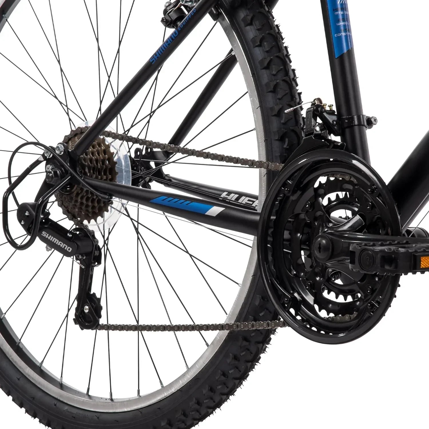 Huffy Stone Mountain Hardtail Mountain Bike for Boys/Girls/Men/Women 20"/24"/26" Sizes