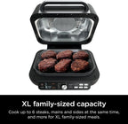 Ninja Foodi Smart XL 6-in-1 Indoor Grill with Air Fry, Bake, Roast, Broil, and Dehydrate, Smart Thermometer