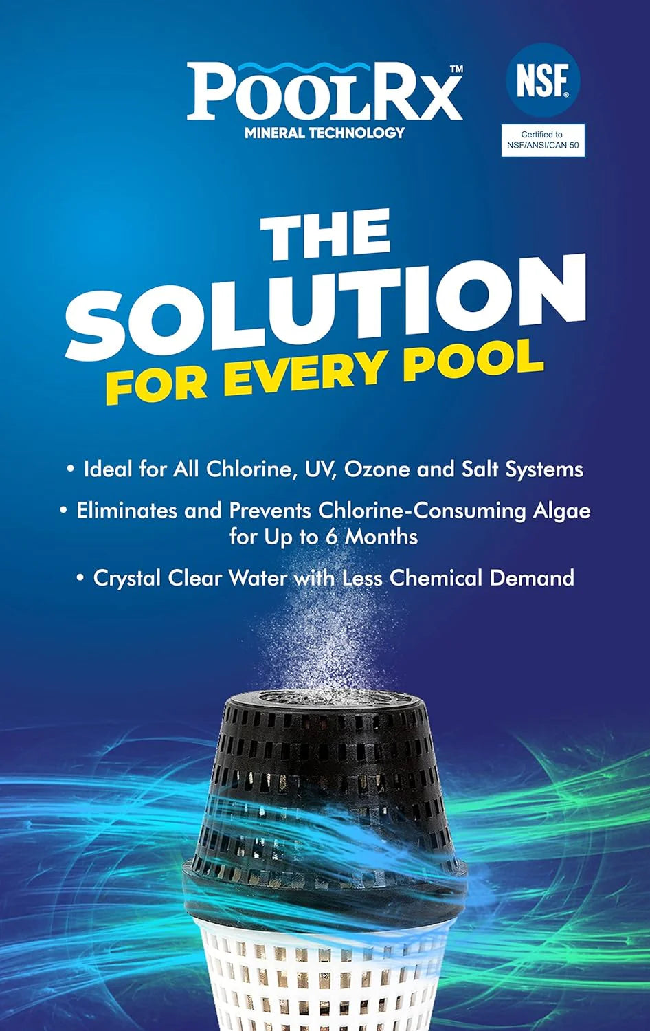 Power Steel 14' x 8'2" x 39.5" Oval Above Ground Pool Set | Includes 530gal Filter Pump, Ladder, ChemConnect Dispener