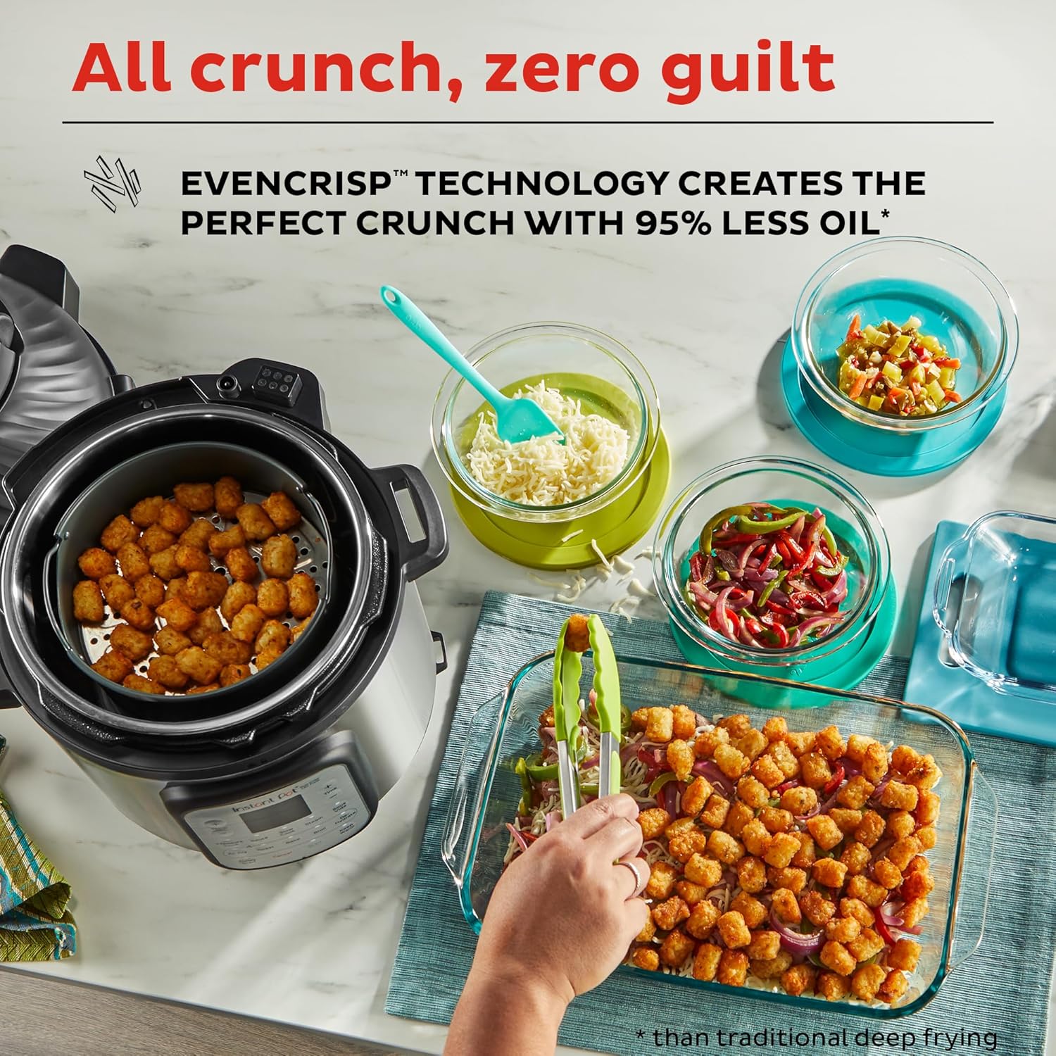Instant Pot Duo 7-in-1 Electric Pressure Cooker, Slow Cooker, Rice Cooker, Steamer, Sauté Pan, Yogurt Maker, Warmer, and Sterilizer