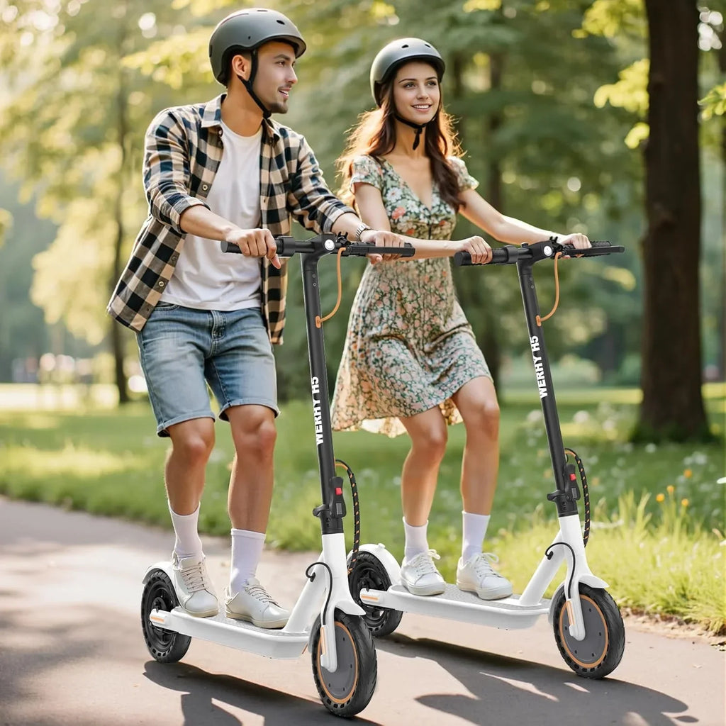 Electric Scooter 350W/500W Motor Top Speed 19/22 mph Max 16/23/28Miles Ranges Foldable E Scooter