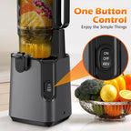 Juicer Machines with 5.8" Large Feed Chute Cold Press Juicer Slow Masticating juicer