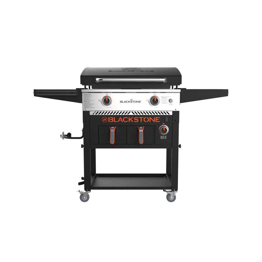 Clearance Sale Blackstone 2-Burner 28" Griddle with Electric Air Fryer and Hood