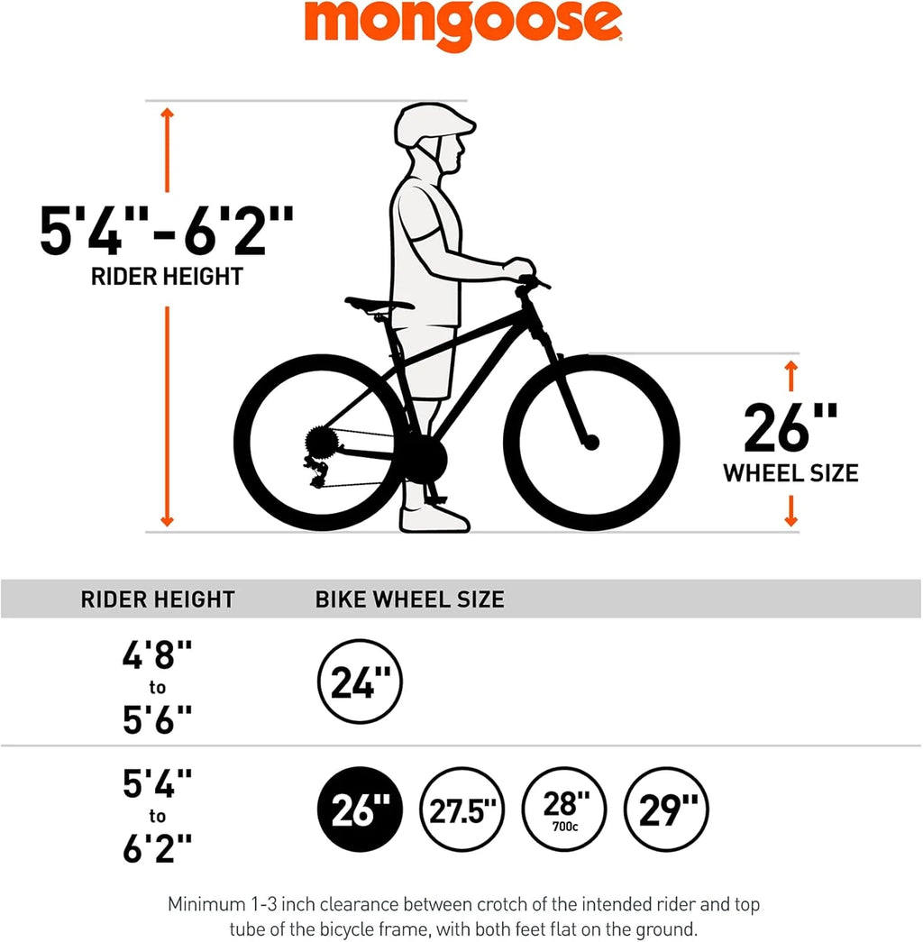 Mongoose Dolomite Fat Tire Mens Mountain Bike