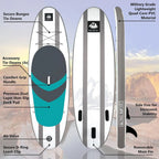 ROC inflatable stand-up paddle board SUP paddle board accessories Anti-slip comfortable deck