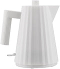 Alessi Pliss�� 1L Electric Kettle - Elegant White Design