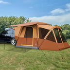 TIMBER RIDGE 5-9 Person SUV Tent with Screen Porch and Awning for Family Camping, Weather Resistant and Portable Van or Car Tent, Includes Rainfly and Storage Bag, 13' W X 10' L X 7.1' H