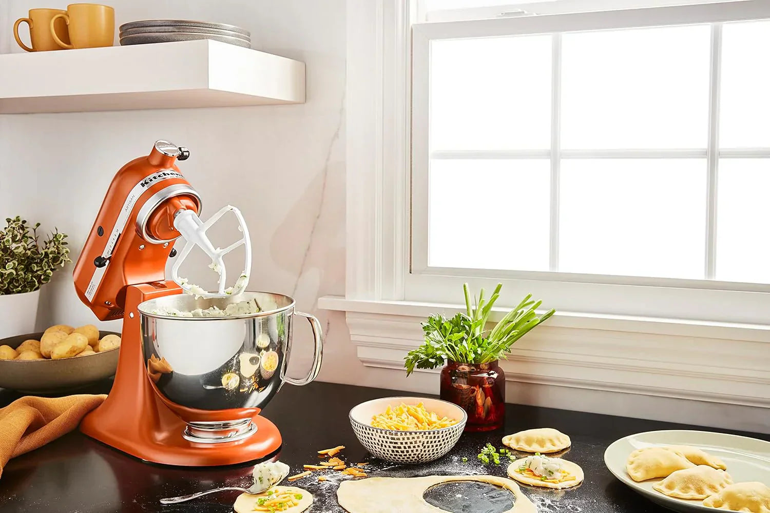 KitchenAid Artisan 5-Quart Tilt-Head Stand Mixer with Pour Flap