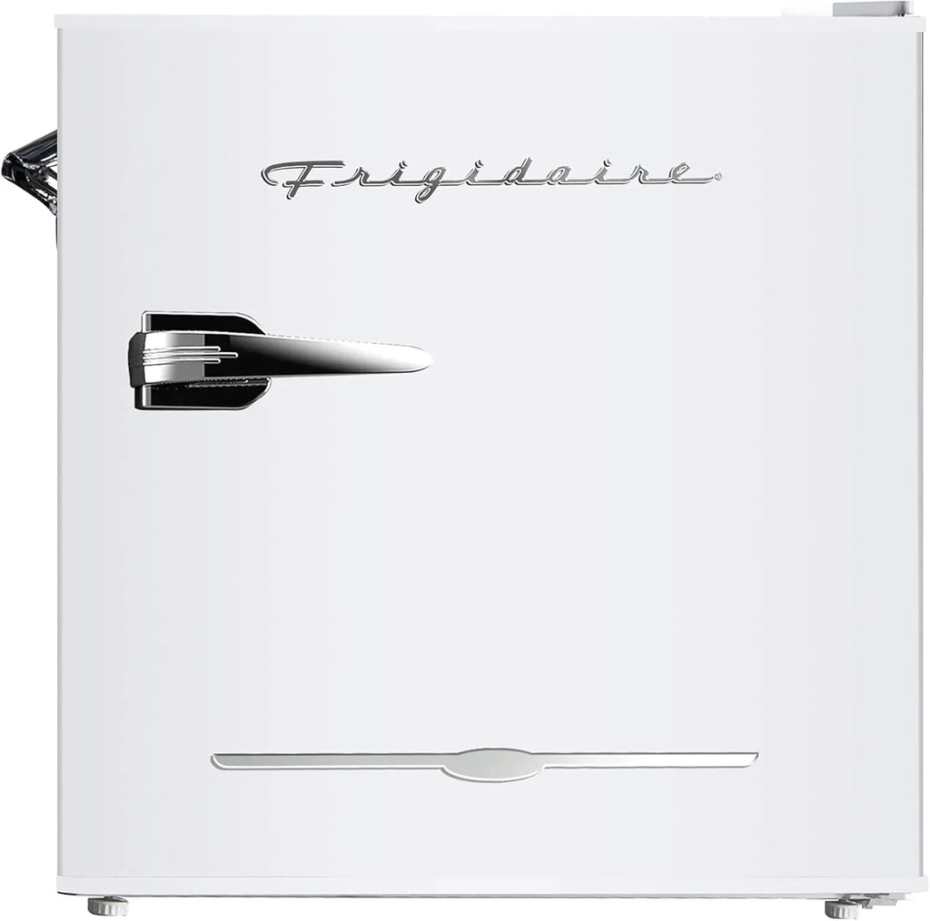 Frigidaire EFR176 Retro Compact Fridge with Chiller Mini Refrigerator Built-in Bottle Opener