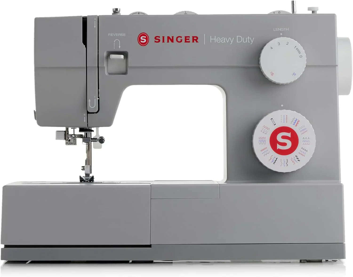 SINGER Heavy Duty 4452 High Speed Sewing Machine Accessory Kit Strong Motor 110 Stitch Applications