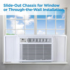 BLACK+DECKER Window Air Conditioner 5000 BTU Cools Up to 150 Square Feet AC Mechanical Controls
