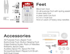 SINGER Heavy Duty 4423 High Speed Sewing Machine with Accessory Kit | Strong Motor With Enhanced Piercing Power, 97 Stitch Applications, Full Metal frame, 1-step Buttonhole & LED Light