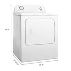 Amana 6.5-cu ft Electric Dryer (White)
