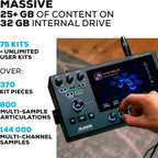 Alison Strata Prime Electronic Drum Set with Touch Screen Dual Area Grid Head