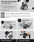 Foldable Exercise Bike Stationary Bikes for Home, 5 IN 1 Indoor Workout Bike, Cycling Bike with 16-Level Quiet Magnetic Resistance, 6.6 LBS Flywheel and 300LBS Capacity, 2025 Designed 817 X-bike