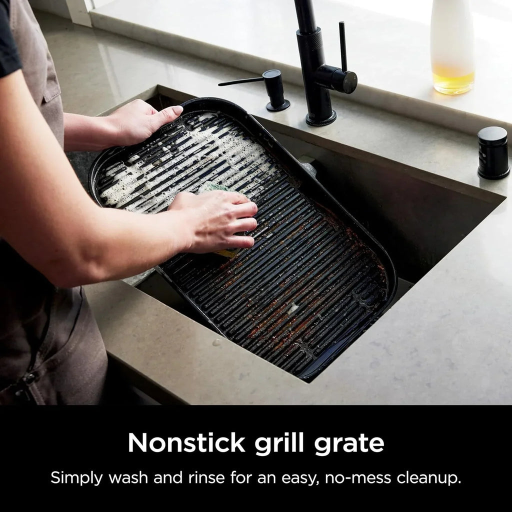 Ninja Woodfire Pro XL Outdoor Grill Smoker Thermometer 4-in-1 Master Grill BBQ Smoker Outdoor Air Fryer