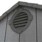 LIFETIME 10 FT. X 8 FT. OUTDOOR STORAGE SHED