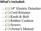 Greenworks 13 Amp 14-Inch Corded Dethatcher