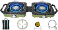 Portable Propane Camping Stove - Double Burner for Outdoor Adventures