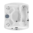 Lifesmart Spas 5 Person 23 Jet Rectangular Plug And Play Hot Tub with Ozonator in Espresso