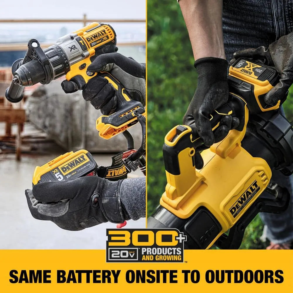 DW 20V MAX Cordless Battery Powered String Trimmer & Leaf Blower Combo