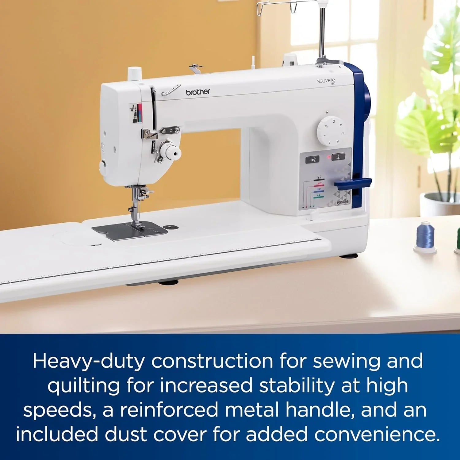 Brother PQ1600S High-Speed Straight Stitch Sewing Quilting Machine