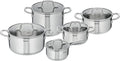 Tefal Virtuoso Stainless Steel Induction Cookware Set - 5 Piece