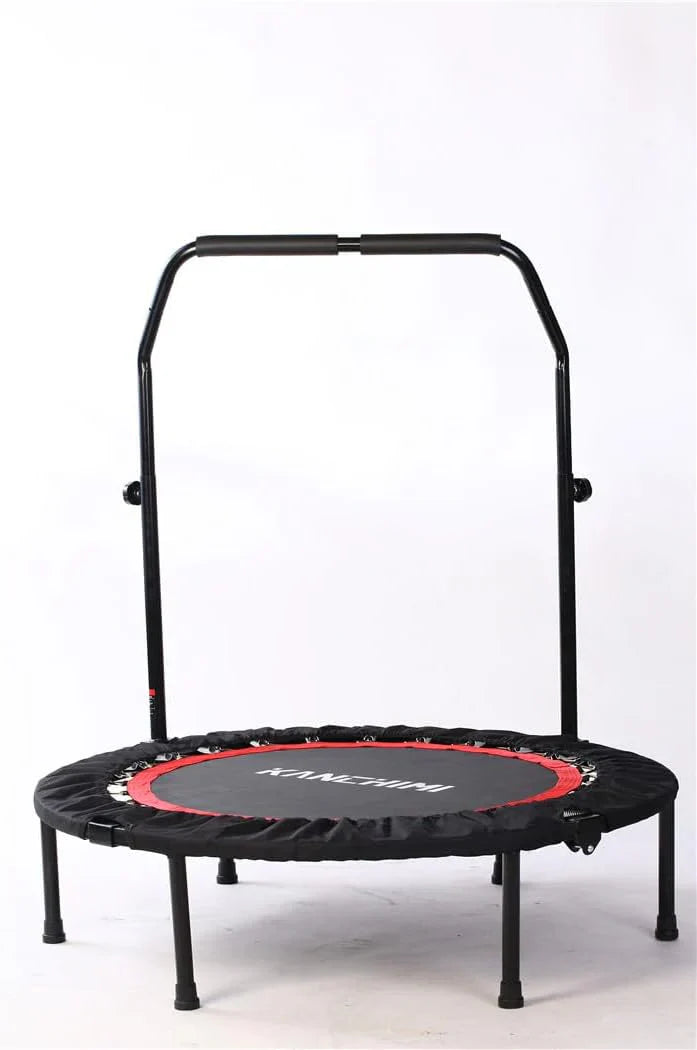 Kanchimi 40" 48" Folding Mini Fitness Indoor Exercise Workout Rebounder Trampoline