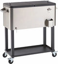TRINITY Stainless Steel Cooler with Cover (100 Quart)