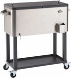 TRINITY Stainless Steel Cooler with Cover (100 Quart)