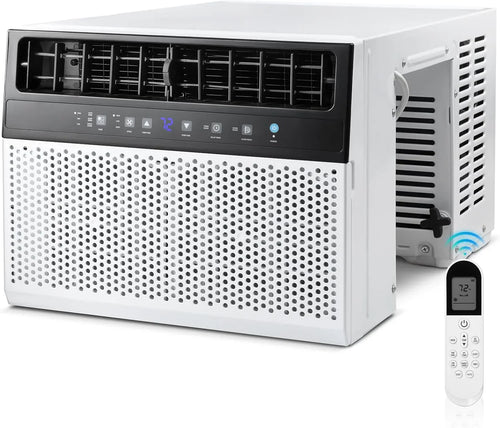 Antarctic Star 12,000 BTU U-Shaped Window Air Conditioner Unit Cools up to 550 Sq.Ft. with 6 Modes