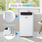 BLACK+DECKER 8,000 BTU Portable Air Conditioner for Rooms up to 350 Sq