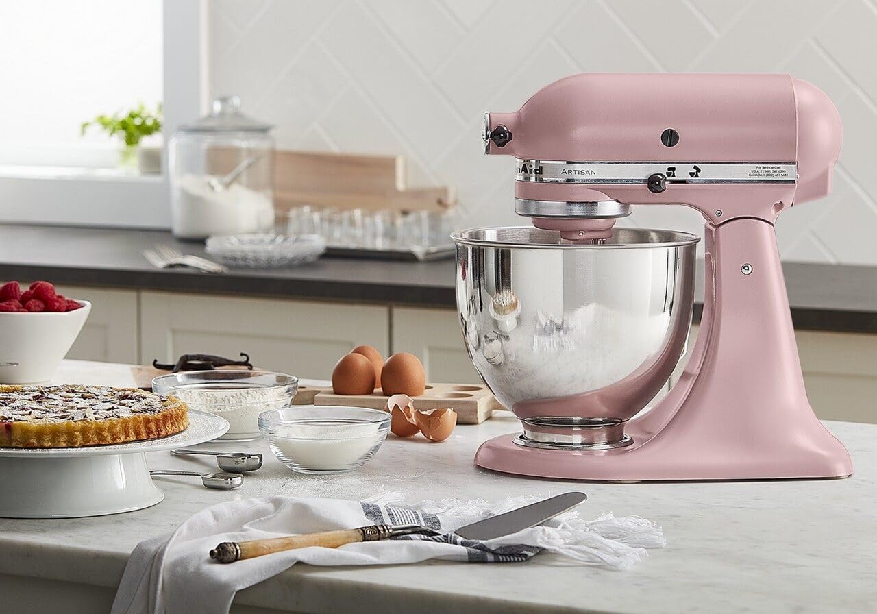 KitchenAid Artisan 5-Quart Tilt-Head Stand Mixer with Pour Flap
